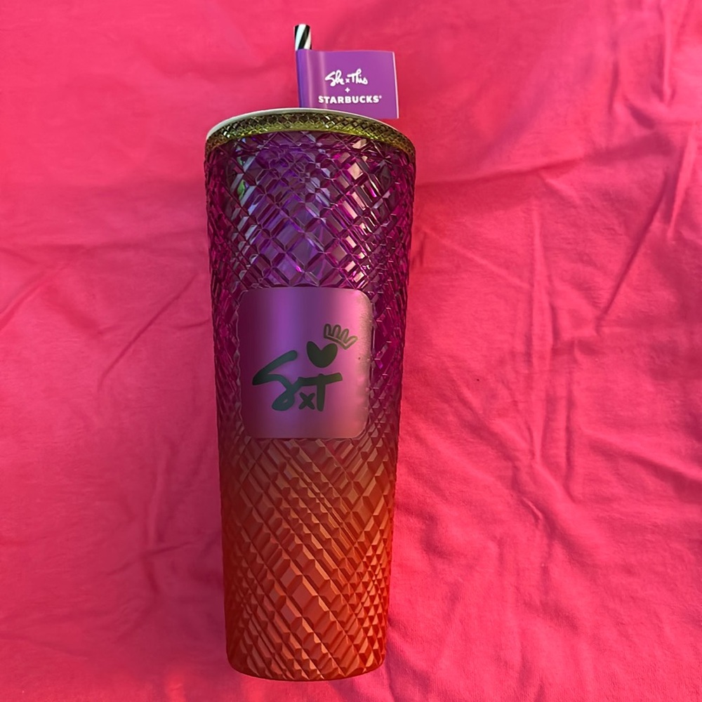 Starbucks Cold Cup - Limited Edition Shea Anthony